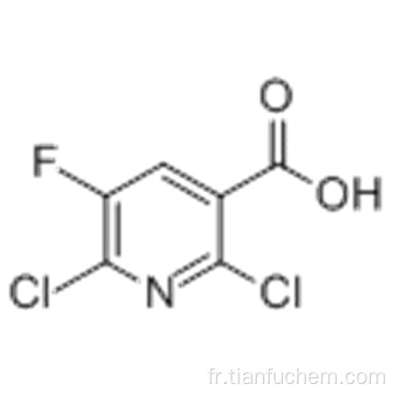 Acide 3-pyridinecarboxylique, 2,6-dichloro-5-fluoro- CAS 82671-06-5
